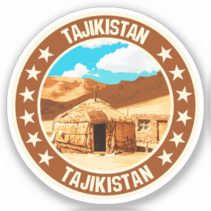 Tadzjikistan Klistermärken