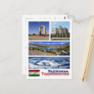 Tadzjikistan - Mosaik - Vykort