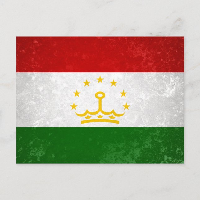 Tadzjikistan Vykort (Framsida)