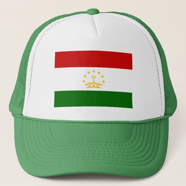 Tadzjikistans flagga keps (Framsida)