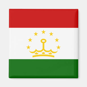 Tadzjikistans Flagga Magnet