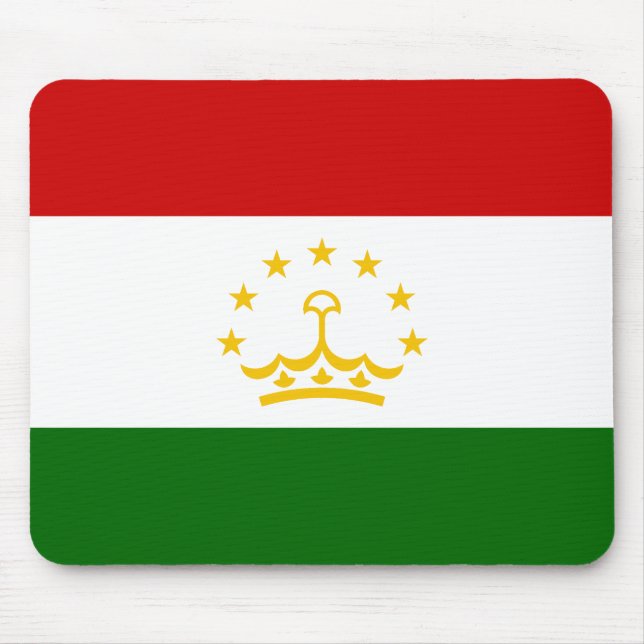 Tadzjikistans flagga musmatta (Framsidan)