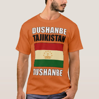 Tadzjikistans flagga t shirt