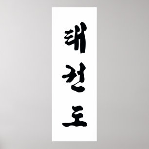 Tae Kwon Do Canvas Poster