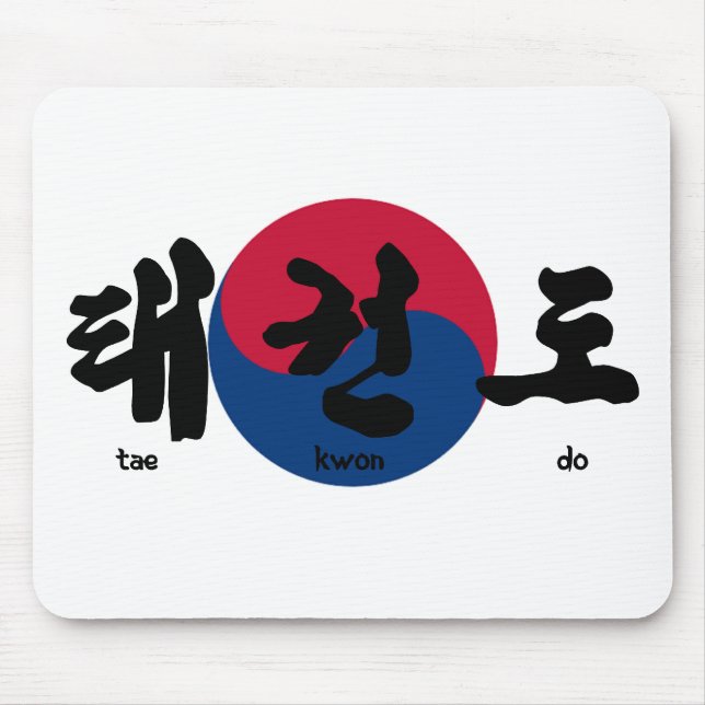 Tae Kwon Do flagga back Musmatta (Framsidan)