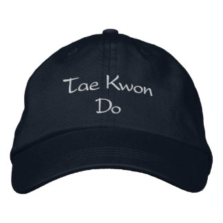 Tae Kwon Do Hat Broderad Keps