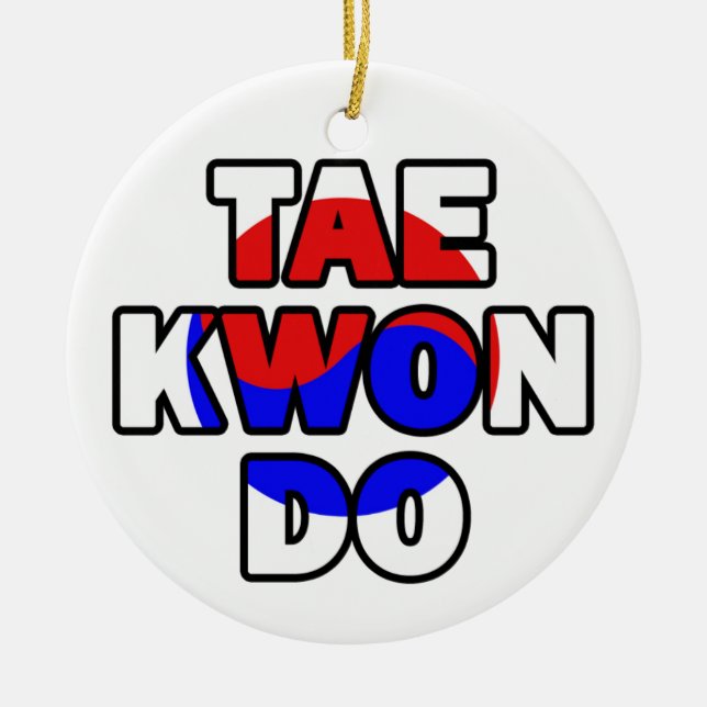 Tae Kwon Do Ornament (Framsidan)
