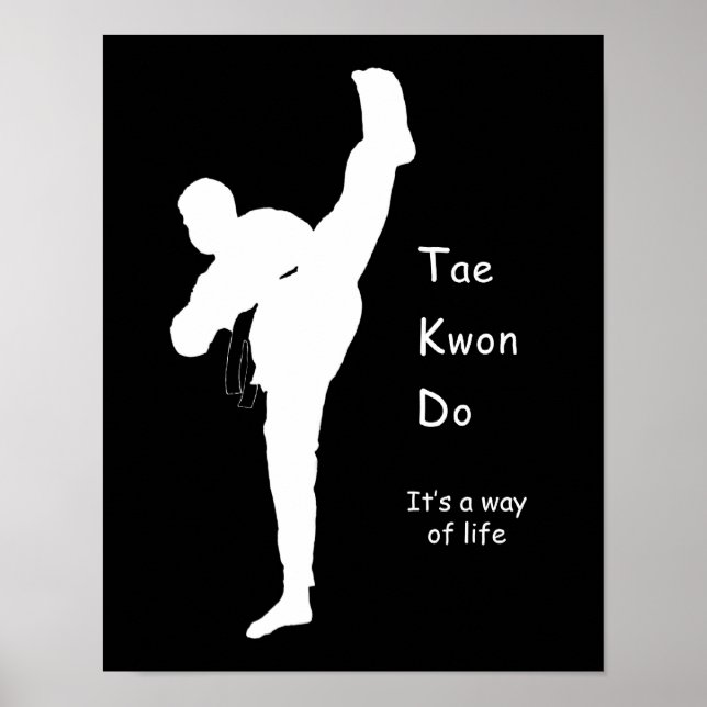 Tae Kwon Do Poster (Framsidan)