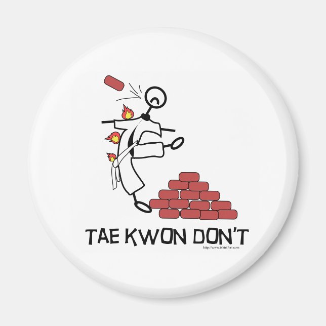 Tae Kwon Dont Magnet (Framsidan)