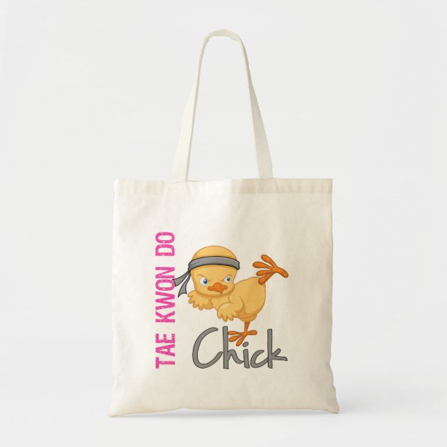 Tae Kwon gör chicken Tygkasse (Framsidan)