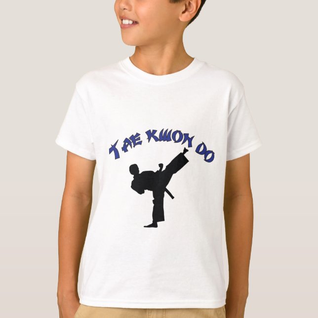 Tae kwon - Tae kwon gör kampsportdesign Tee (Framsida)