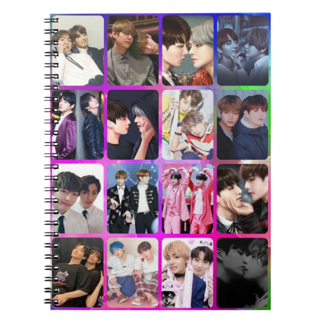 Taekook-anteckningsbok Anteckningsbok (Framsidan)