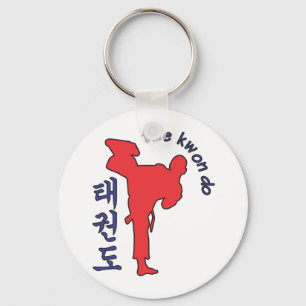 taekwon gör nyckelring