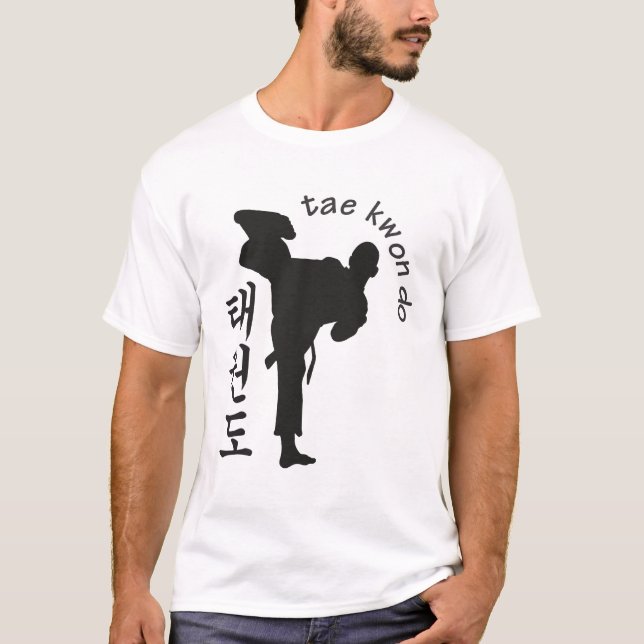 taekwon gör t shirt (Framsida)