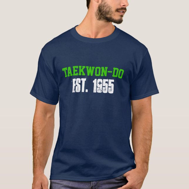 Taekwon-Gör T-tröja 1955 Tee Shirt (Framsida)