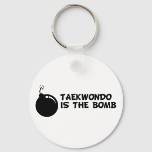 Taekwondo är bombardera nyckelring