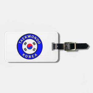Taekwondo Bagagebricka