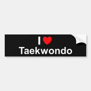 Taekwondo Bildekal