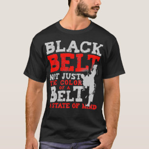 Taekwondo Black Bälte Gift Shirt T