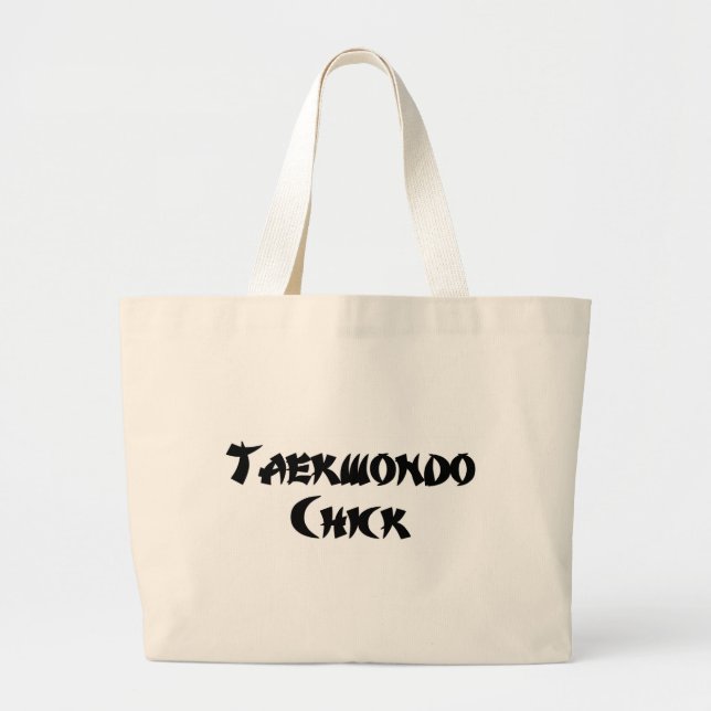 Taekwondo chick jumbo tygkasse (Framsidan)