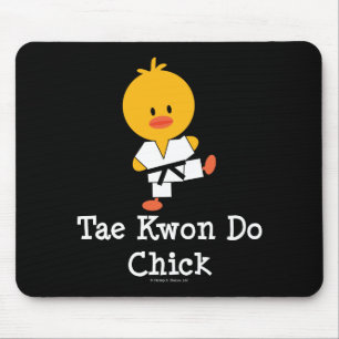 Taekwondo chick Mousepad Musmatta