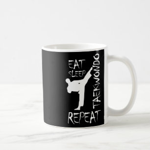 Taekwondo Eat Ssov Taekwondo Repeat Martial Art K Kaffemugg
