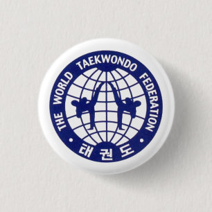 Taekwondo emblem knapp