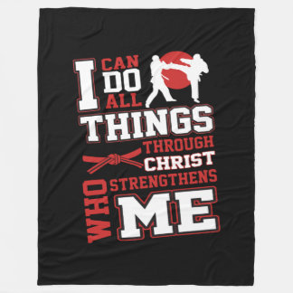 Taekwondo Fleecefilt