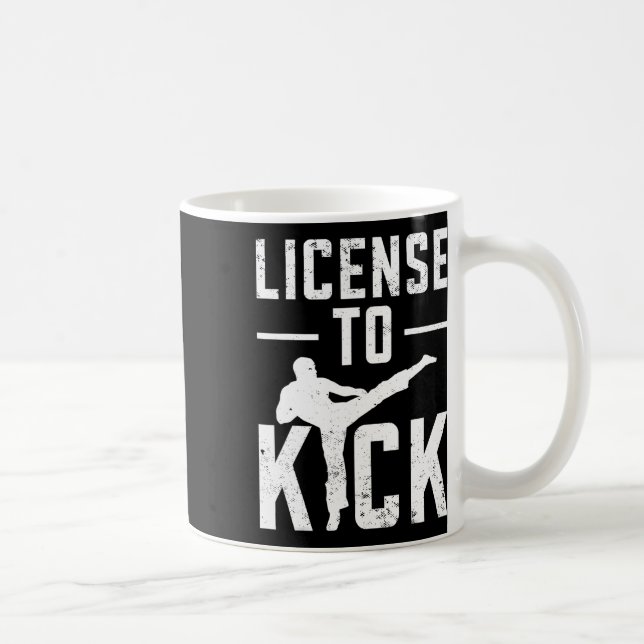 Taekwondo Flickor Barn Karate Kampkonst  Kaffemugg (Höger)