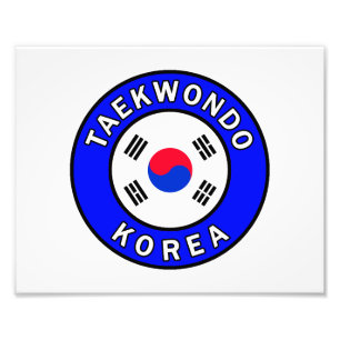 Taekwondo Fototryck