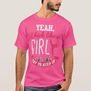 Taekwondo Funny Girls Taekwondo Älskare Martial Ar T Shirt