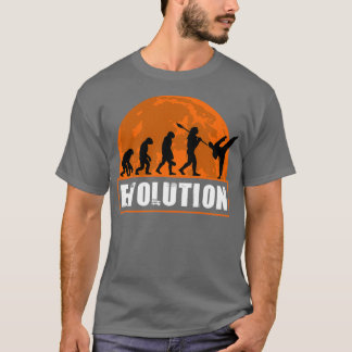 Taekwondo Funny Human Evolution Gift T Shirt