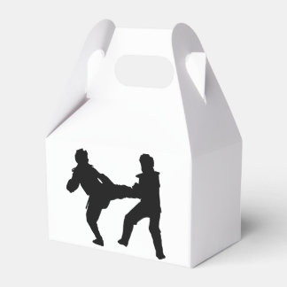 Taekwondo Gable Favor Box Presentaskar