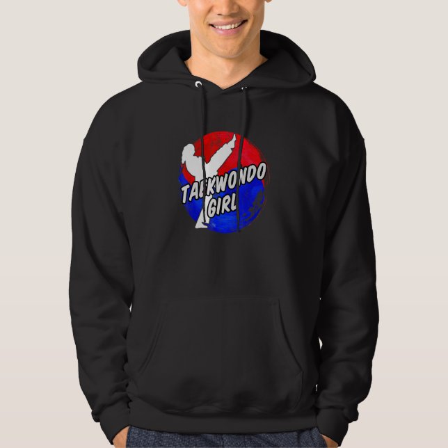 Taekwondo Girl Hoodie (Framsida)