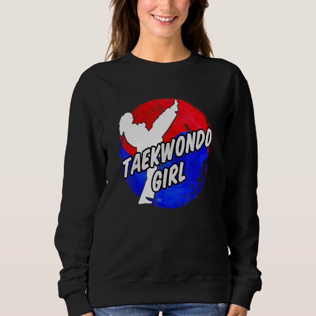 Taekwondo Girl T Shirt (Framsida)