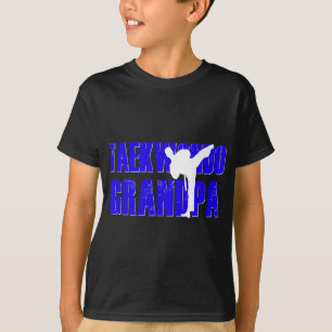 Taekwondo Grandpa Martial Arts Gift Pappa Grandson T Shirt