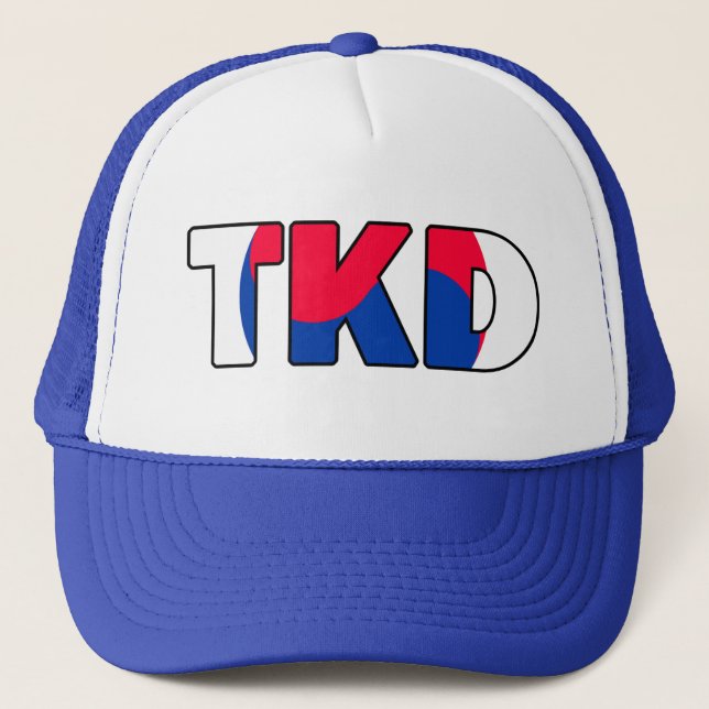 Taekwondo Hat Truckerkeps (Framsida)