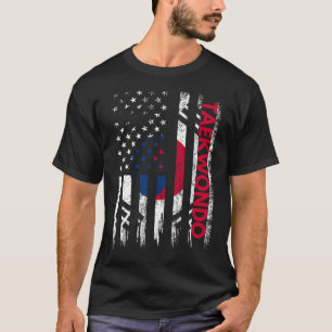 Taekwondo Karate Martial Arts Training Koreanska F T Shirt