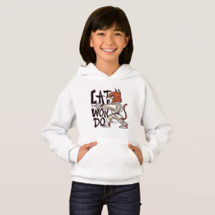 Taekwondo Katt - Svart Bälte Kittel T Shirt