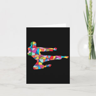 Taekwondo Kick Martial Arts Boy Manar Kids Karate Kort