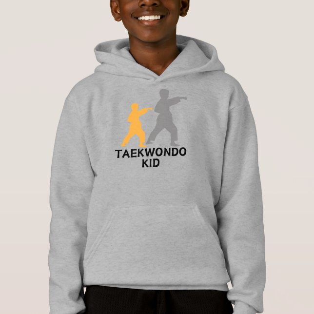 Taekwondo Kid T Shirt (Framsida)