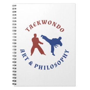 Taekwondo konst & filosofi anteckningsbok