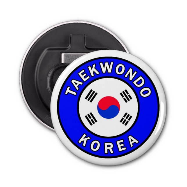 Taekwondo Korea Flasköppnare (Framsidan)