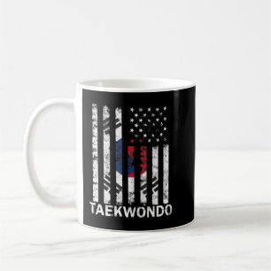 Taekwondo Koreanska martialkonst-träning Koreanska Kaffemugg