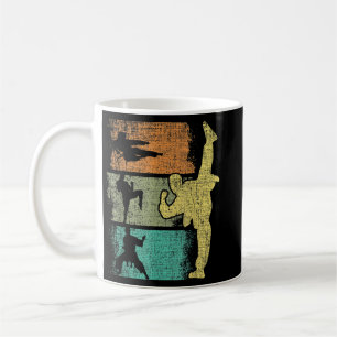 Taekwondo Koreas blandade martialkonst Karate MMA Kaffemugg