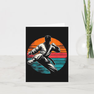 Taekwondo Koreas Martial Tees Gifts För barn Vuxen Kort