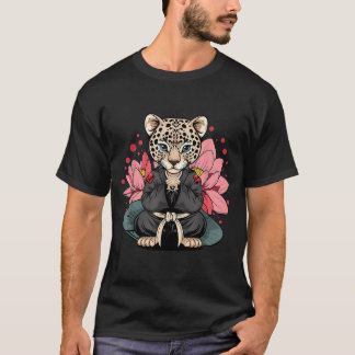 Taekwondo Leopard Kickboxing Animall Jiu-Jitsu T Shirt