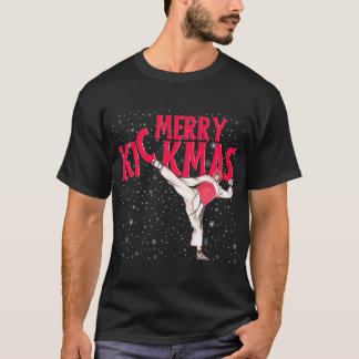 Taekwondo Merry Kickmas, God jul-gåvor T Shirt