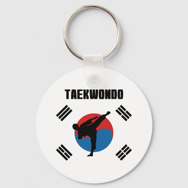 Taekwondo Nyckelring (Framsida)
