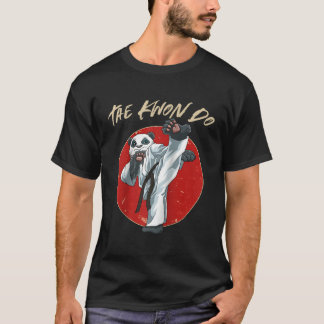Taekwondo Panda Tkd koreansk Mial Baseball T Shirt